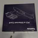 5Gb PCIe Network Card, YuanLey 5G Base-T PCI Express Ethernet Adapter with RTL8126, Support WOL, 5G/2.5G/1G/100Mbps NIC Card RJ45 Port for PC Windows/Linux OS