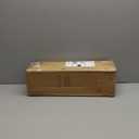 White Rustic Candle Holders for Pillar Candles,18-Inch Vintage Wooden Candle Holders Pillar, Candle Holder for Candle sticks, Farm house Style Accent Decor, Gift for Home (1Piece, 5.5" x 5.5" x 18.3")