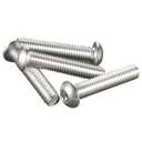M6*25 Button Head Socket Cap Bolts Screws, 304 Stainless Steel 18-8, Allen Hex Drive, Fully Machine Thread, Bright Finish, Pack of 50 (silvery)