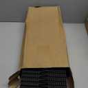 Geetery 40 Pack Bird Spikes for Outside Squirrel Pigeon Spikes Bird Spikes for Cat Animal Outside Plastic Fence Spikes for Garden Wall Railing Roof(Black)
