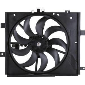 TYC 622770 Compatible with NISSAN Versa Replacement Cooling Fan Assembly, Black