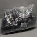 20 Pack Black Spandex Folding Chair Covers in Stretch Washable Fabric for Wedding, Party,Holidays,Celebration and Other Special Events