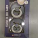 Bibs Pacifiers Color Collection, Set of 2 BPA-Free Latex Pacifiers Made in Europe, Round Nipple Baby Pacifier. (18+ Month (Pack of 2), Cloud Night)