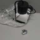 Candle Warmer Lamp Adjustable Height Dimmable with Timer Large Jar Candles Compatible - No Flame Scented Wax Warmer with 2 Bulbs - Mothers Day Gift - Black