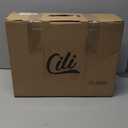 CILI Massage Chair Pad,Back Massager with Heat,Massage Seat Cushion with 10 Vibration Motors,30-60-90 Minutes Heating Options,Chair Massager for Office Chair, Home Office Use (Black)