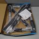 Ally Peaks Pull Up Bar for Doorway | Thickened Steel Max Limit 440 lbs Upper Body Fitness Workout Bar| Multi-Grip Strength for Doorway | Indoor Chin-Up Bar Fitness Trainer for Home Gym Portable (silver2)