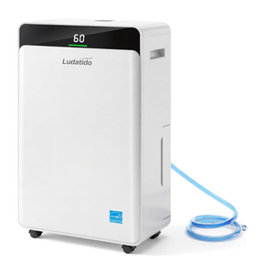 2026 Upgraded ENERGY STAR Dehumidifier, 80 Pint/Day, 5000 Sq.Ft for Whole Home & Basement, 1.72 Gal Tank, 35dB Quiet, Child Lock, Sleep/Fan/Dry Modes, 24H Timer & Auto Continuous Drain | 5000 Sq.Ft dehumidification area.1.72 Gal Tank, 35dB Quiet,Child Lock, Sleep/Fan/Dry Modes, 24H Timer & Auto Continuous Drain