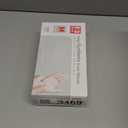 Vinyl Exam Glove Latex Free Powder Free Medical Disposable Gloves VGPF3002 Box of 100 (Clear, Medium)