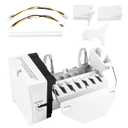 WR30X10093 WR30X10061 Ice Maker Kit, 160W 115V Automatic Ice Making, Compatible with GE, Hotpoint, Kenmore Refrigerators, Replaces WR30X10014, WR30X10012, 1399596 and More