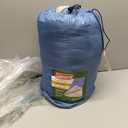 Coleman Brazos 20/30F Adult Cool-Weather Sleeping Bag with No-Snag Zipper & Stuff Sack, Machine Washable, Great for Camping, Traveling, Guests, & More (Contains PFAS)