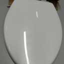 Little2Big Toilet Seat with Built-In Toddler Potty Training Seat, Slow Close, Easy to Install, Made in USA, ELONGATED, White