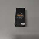 Car Air Fresheners | 10ml Air Freshener | Strong Perfume Hanging Diffuser with Odour Eliminaor Technology | Car Accessories for Men | Car Scents Air Fresheners by Ikeda (Oval, Dark Night) (0.34 Fl Oz (Pack of 1))