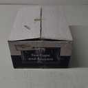 BTaT- Tea Cups and Saucers with Gold Trim, Set of 12, 8oz, White Porcelain Tea Cups