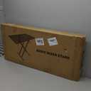 DJ Table Stand Audio Mixer Stand Portable Booth - 35" x 17.3" Versatile DJ Booth Stand for Piano, Laptops, Controllers, Midi Keyboards, and Audio Mixers, Mixer Pioneer DJ Controller Equipment