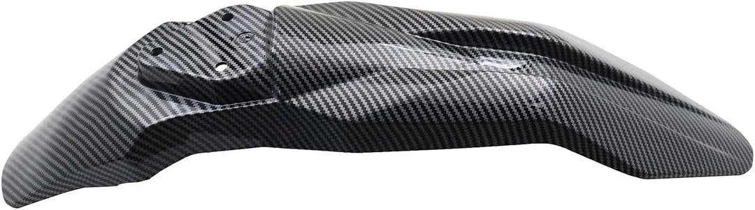 Front Fender Mudguard Compatible with Talaria Sting X3 MX3 MX4 and Sur Ron Light Bee X/S Electric Dirt Bike, Plastic Wheel Splash Guard Accessories(Carbon Fiber)
