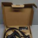 Bathroom Faucets for Sink 3 Hole, Hurran 4 inch Matte Black with Pop-up Drain and 2 Supply Hoses, Stainless Steel Lead-Free 2-Handle Centerset Faucet for Sink Vanity