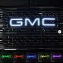 Halo Kits RGB GMC LED EMBLEM: MULTICOLOR