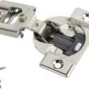 Blum 38N355B.10 Compact BLUMOTION 38N Hinge, Soft-Close, 105 Degree, 5/8 Overlay, Screw-on (Pack of 2)