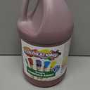 Colorations Paraben-Free Tempera Paint for Kids - 1 Gallon, Vibrant Brown. Non-Toxic and Made in the USA, Classroom Must Haves, Bulk Arts and Crafts Supplies