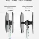 Brake Caliper Compression Tool,Brake Pad Spreader with 360 Swing Ratchet & 2 Hook,Car Accessories Heavy Duty Caliper Piston Compressor Tools,Automotive Tool,Used in Most Cars,Trucks (Blue)