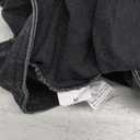 BEAUDRM Women's Y2K Low Waist Ruffle Pleated Skirt Loose Fit Party Mini Denim Skirt Jean Skirt Black Medium