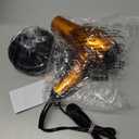 Infiniti PRO CONAIR Hair Dryer with Diffuser, Professional AC Motor, Tourmaline Ceramic Technology Blow Dryer, Includes Concentrator and Blowout Brush, Orange