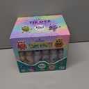 30 Colors Tie Dye Kit, Tie Dye Set for Kids, Pre-Filled Tye Dye Bottles, Non Toxic Permanent Fabric Dye Art Set, Easy DIY Fabric Art - Create Fun (30 Colors)