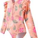Angel season Girls Swimsuits Kids Bathing Suit One Piece Swimwear with UPF 50+ Cute