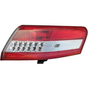 Silscvtt Passenger Side Outer Tail Light Replacement for Toyota Camry 2010 2011 Tail Lamp Right Side 8155006340 TO2805106