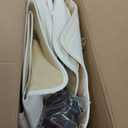 Huidasource Car Seat Covers Full Set, Universal Fit for Most Cars SUV Trucks, Full Coverage Nappa Leather Seat Cover, Airbag, Cupholder Compatible, Seat Function Retain, White&Purple