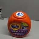 Tide PODS Laundry Detergent Pacs, 3-in-1 Stain Remover, Odor Fighter, Color Protector, 112 Count, HE compatible, Spring Meadow Scent