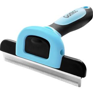 Gonicc PDT- 1001 Professional Pet De Shedding comb Tool Blue (For Large and Medium Dogs)