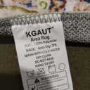 Area Rug 4x6 Washable Rug Gray Vintage Traditional Floor Cover Foldable Thin Retro Accent Indoor Distressed Non Slip Carpet Floral Print Mat Bedroom Living Room Bathroom