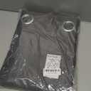 NICETOWN Thermal Insulated Grommet Blackout Curtains for Bedroom (2 Panels, W42 x L63 -Inch, Grey)