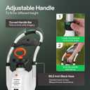 VIVOSUN 3.2 Gallon Lawn and Garden Wheeled Pump Compression Sprayer with Pressure Relief Valve, Labor-Saving Wheel Design