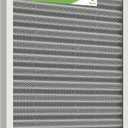 16x25x1 HVAC Furnace Air Filter Reusable& Washable, MERV 8, Electrostatic, Lasts a Lifetime, Breathe Fresher Air in Home and Office (Actual Size: 15.5x24.65x0.82 Inch)