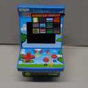 Lexibook Cyber Arcade Portable Retro Game Console, 200 Games, 2.8’’ LCD Colour Screen, Compact, Battery Operated, Blue/Green, JL2940