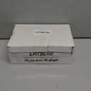 Der Rose Fake Plants 4 Packs Artificial Plants Small Faux Plants Black Bathroom Accessories for Halloween Bathroom Home Kitchen Coffee Table Office Desk Decor Indoor (Green)