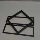 Garneck Folding Wall-Mounted Steel Wine Rack for Kitchen and Bar Space-Saving Wine Display Holder Multi-Functional Bottle Storage for Home Organization and Decoration