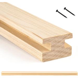 Wood Drawer Slide  20-Inch Basic Vintage Center Mount Drawer Slide  (Corresponding Vintage Slides Basic Metal Slide Sold Separately)
