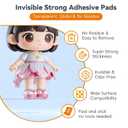 Versatile Double-Sided Adhesive dots, Ideal for Making Posters, car Toys, DIY Crafts, Decorations, Party Balloons, and More. (300, 0.39 * 0.78IN)
