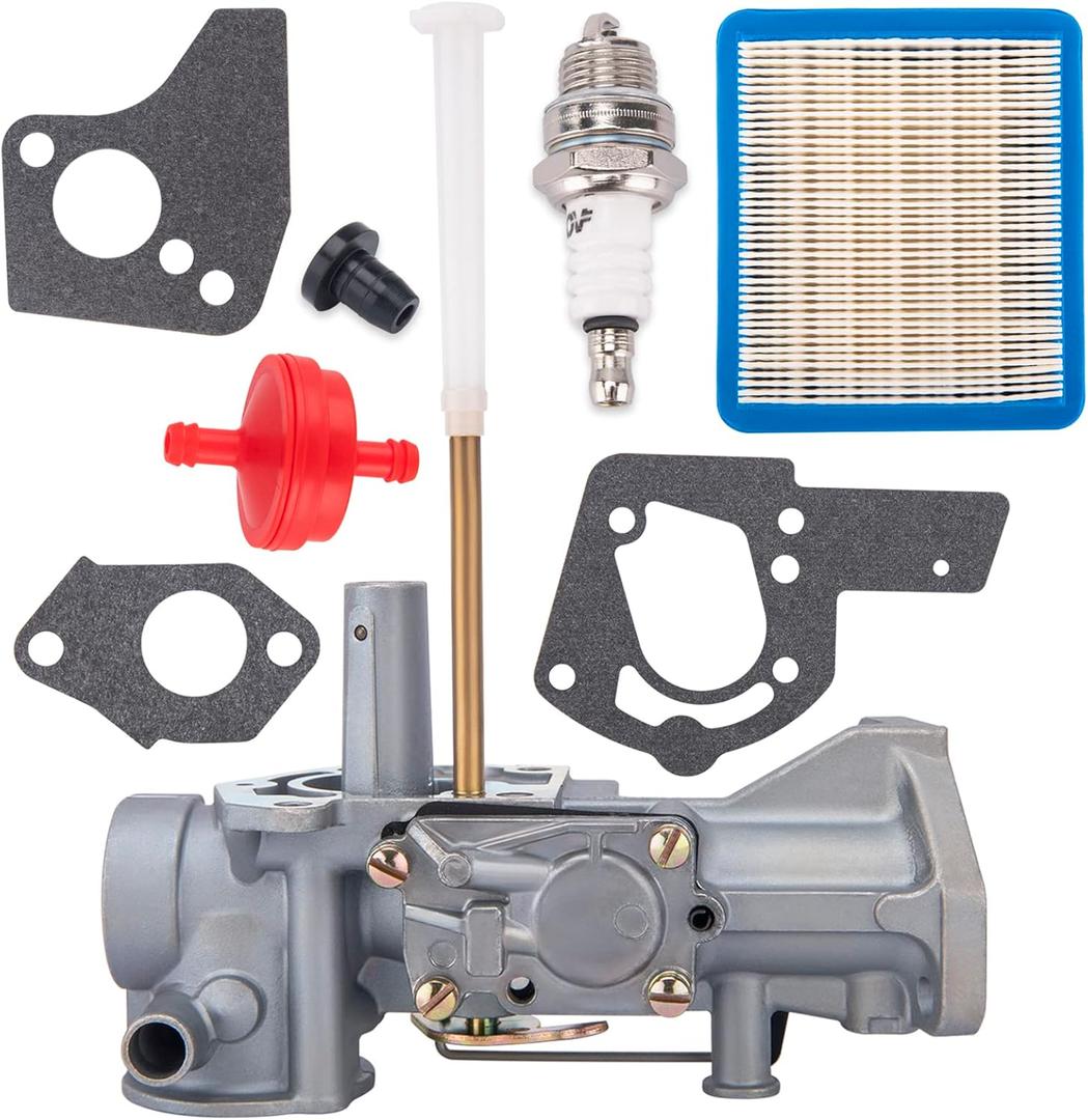498298 Carburetor for Briggs & Stratton 495426 495951 492611 490533 692784 5 HP Carb 135202 130202 137202 135212 133202 134202 133212 112202 112231 112232 Carburetor with 491588S Air Filter