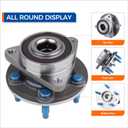 PAROD Pair 513315 Front Wheel Bearing Hub Assembly Compatible with 2011-2015 Chevy Cruze, 2016 Chevy Cruze Limited