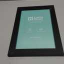 LaVie Home 5.5 x 8.5 Picture Frame Black, 8.5 x 5.5 Business License Frame, Certificate Frames Fit Diploma, Document and Tax Certificate Self Standing with Wall Hangers1 Pack