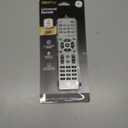 GE 4-Device Universal Remote Control, Designer Series, Brushed Nickel/Silver, 33709