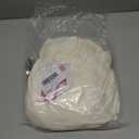 Gallety 7.2 FT Ivory Round Backdrop Cover for 5 to 7.2ft Circle Stand Adjustable Polyester Arch Backdrop Cover for Wedding Arch Birthday Party Photography Decoration