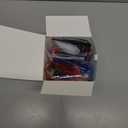 4 Pack 25oz Collapsible Water Bottles, 4 Colors Reusable Leakproof Water Bags for Drinking, Foldable Flat Water Bottles with Clasp for Outdoor Sports Camping Traveling Biking