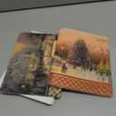 Hallmark Thomas Kinkade Boxed Christmas Cards Assortment, Snowy Scenes (3 Designs, 24 Cards with Envelopes)