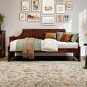 AFI, Cambridge Wood Daybed, Twin, Walnut 39"L x 79.5"W x 34.63"H