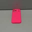 Vooii Magnetic for iPhone 17 Pro Max Case, Compatible with Magsafe (Premium Liquid Silicone) (Integrated Camera Control Button) Full Body Protective Anti-Scratch Microfiber Lining 6.9 inch, Hot Pink